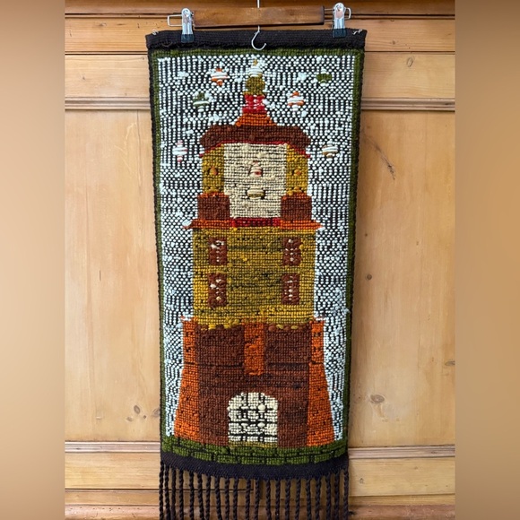 Vintage hand woven wall hanging - Picture 10 of 10